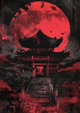 Crimson Moon Pagoda