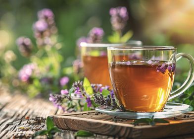 Spring herbal tea