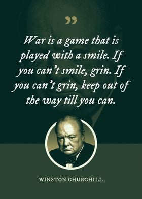War is a game that is play