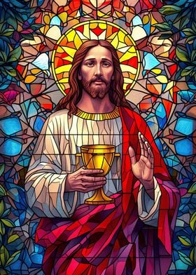 mosaic jesus 4