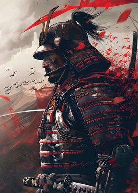 Samurai Warrior Red