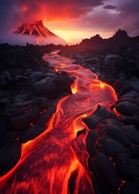  Lava Mountain Magma
