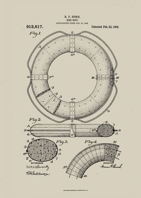 Patent Ring Buoy Lifebuoy