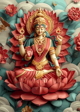Hinduism Lakshmi God