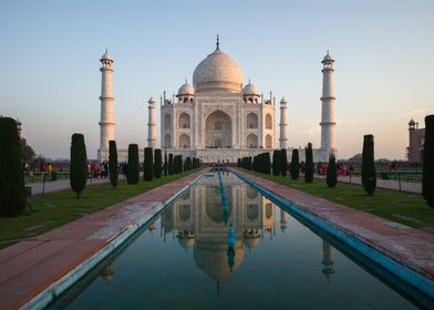 Taj Mahal sunrise India