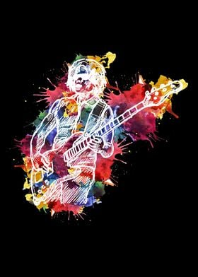 Guitar Lover Watercolor