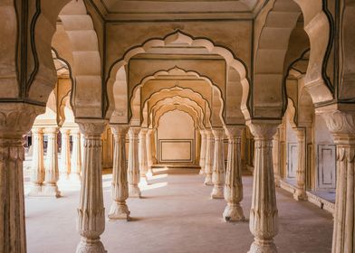 Arched hall Jaipur India