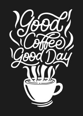 Coffee Quote Poster