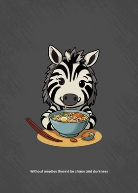 Zebra and Noodle