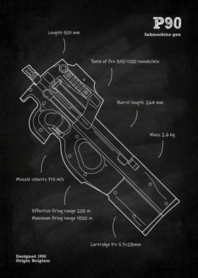 P90 Submachine gun