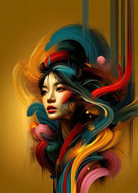 Abstract Beauty Portrait 