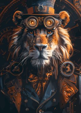 Animal Steampunk Lion