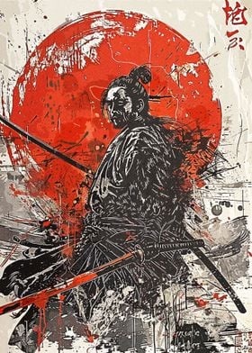 Samurai Painting