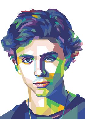 Cool Man Face WPAP