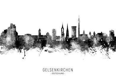 Gelsenkirchen Skyline