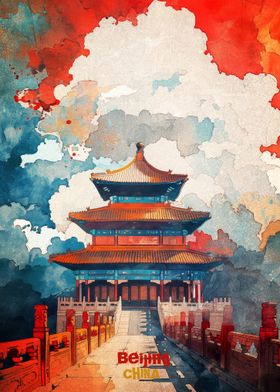 Beijing Art Poster