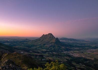 Mountain Sunset Simonsberg