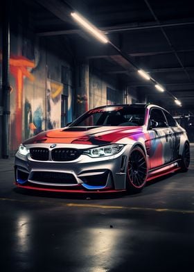 BMW M3 Tuned fast car