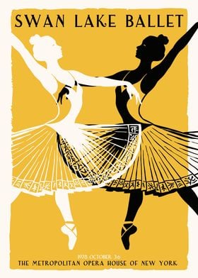 Swan Lake Ballet Posters