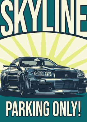 Skyline Parking Only 