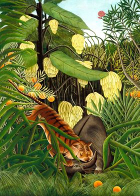 Tiger and Buffalo Rousseau