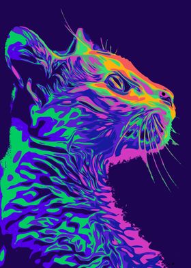 Neon Cats