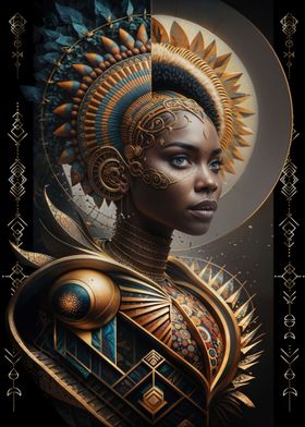 Afrofuturist Queen