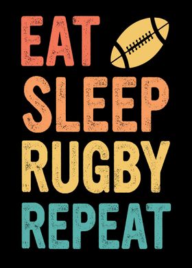 Eat Sleep Rugby Reapeat