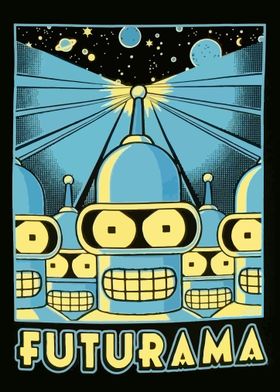  Futurama Robots