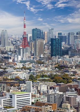 Fascinating Tokyo Skyline
