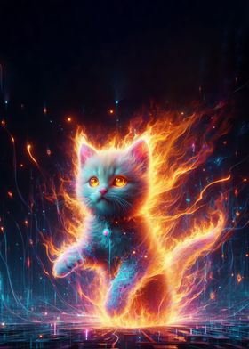 superhero cat