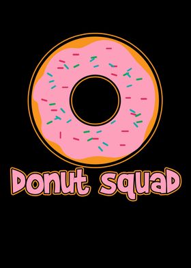 Funny Donut Squat