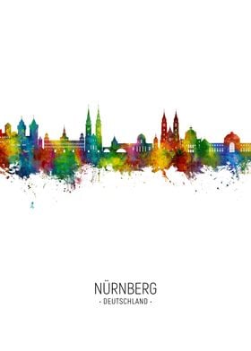 Nurnberg Skyline
