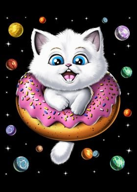 Space Cat Donut