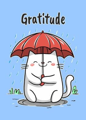 Cute Kitten Gratitude