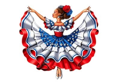 Puerto Rico Dancer Girl