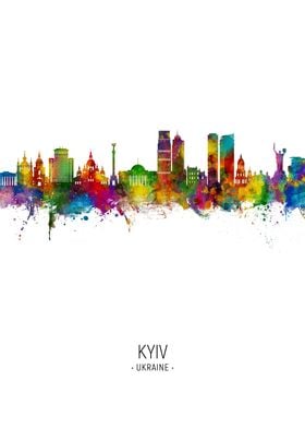 Kyiv Skyline Ukraine