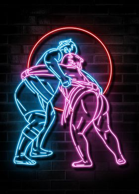 SUMO NEON SIGN ART