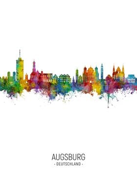Augsburg Skyline