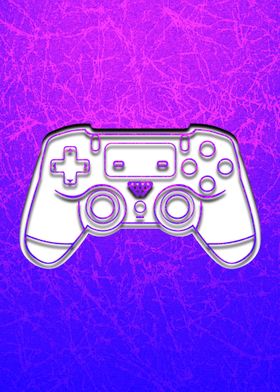 Purple Gamer Controller 