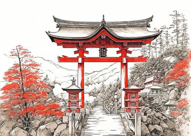 Gate Japan Drawing