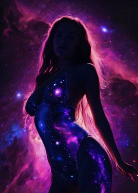 The universe swimsute