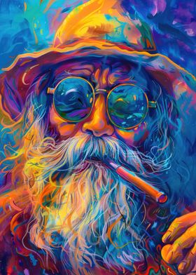 Happy Psychedelic Hippie 1
