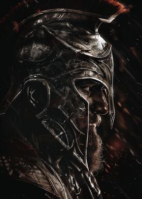 Spartan Warrior at the War