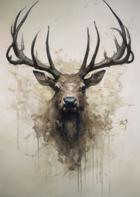 Abstract Antler