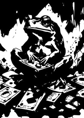 Frog Loves Money