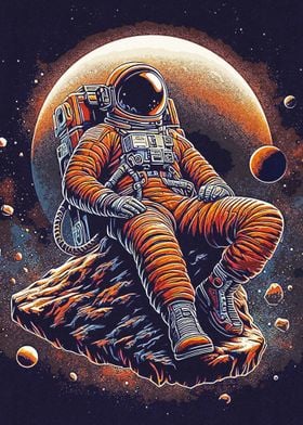 Astronaut Relax