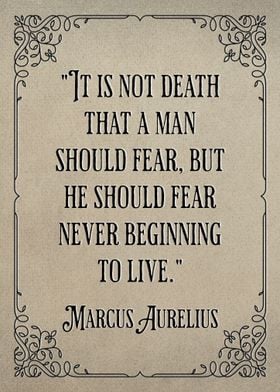Marcus Aurelius To Live