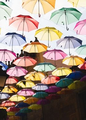Summer umbrellas