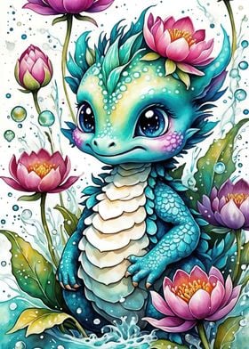 Dragon Baby Lotus